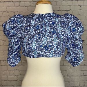 Crisscross Tie Back Top